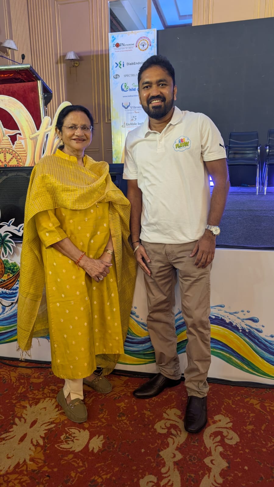 A moment from the India International Down Syndrome Conference