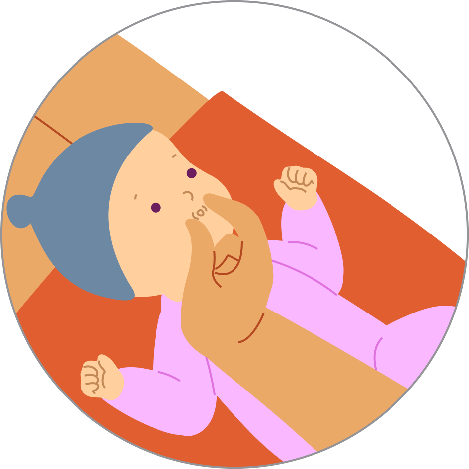 Mouth muscle massage, step 5