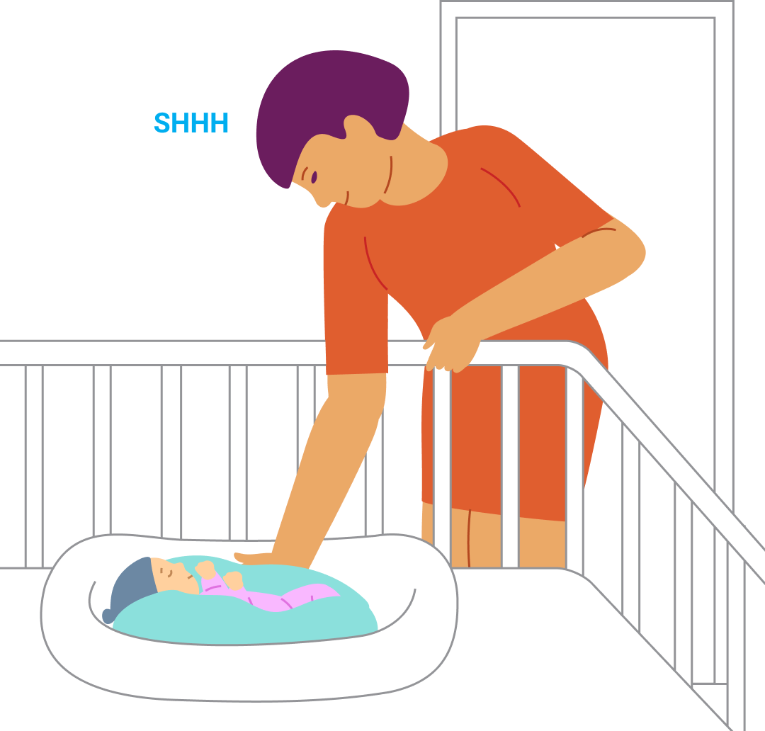 Cozy nap, step 5