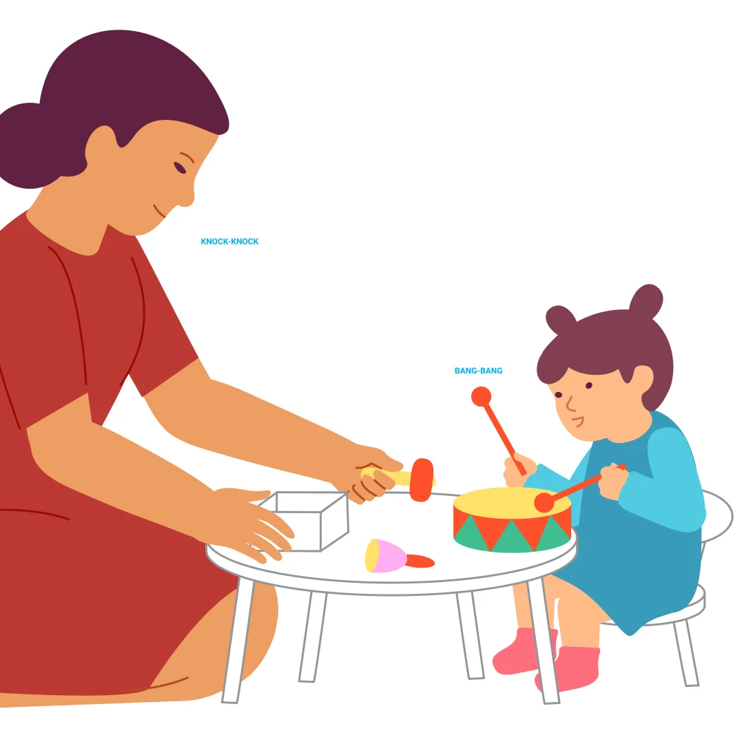Illustration for “Play Together”, step 4: "Now let’s play together!".