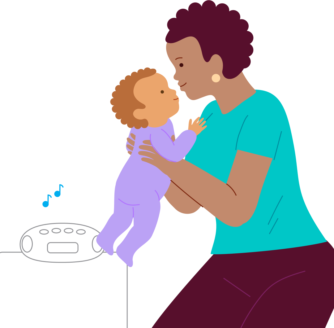 Dancing to music, step 4