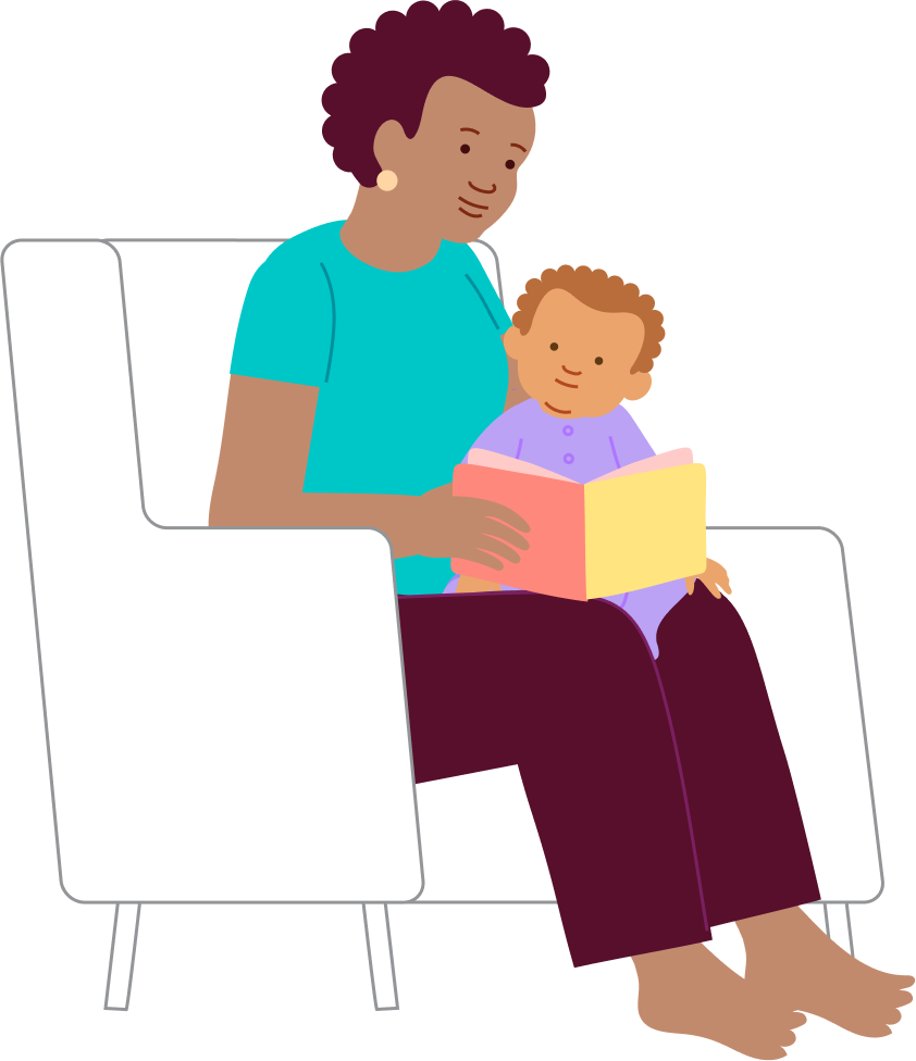 Reading a book, step 1
