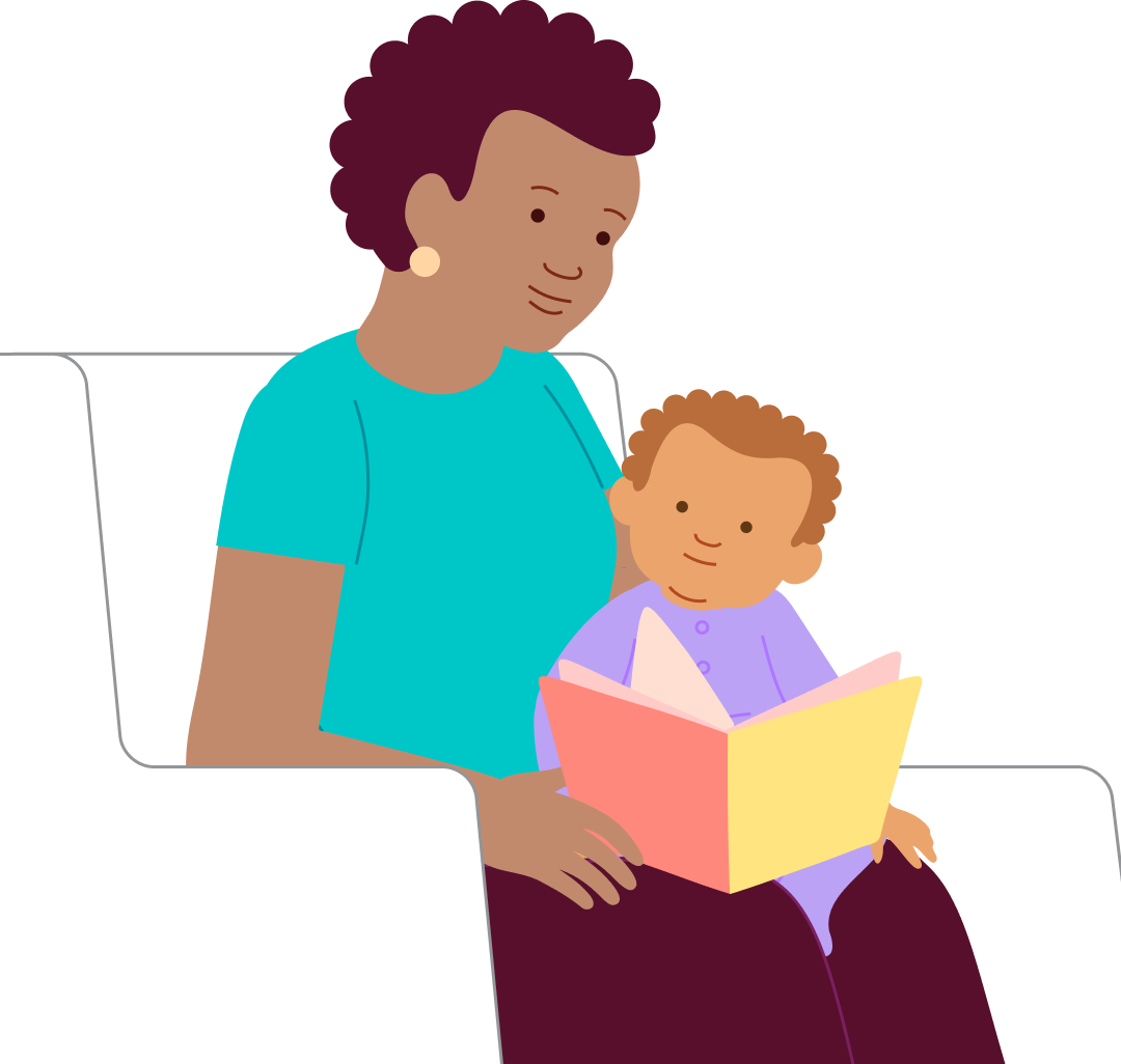 Reading a book, step 2