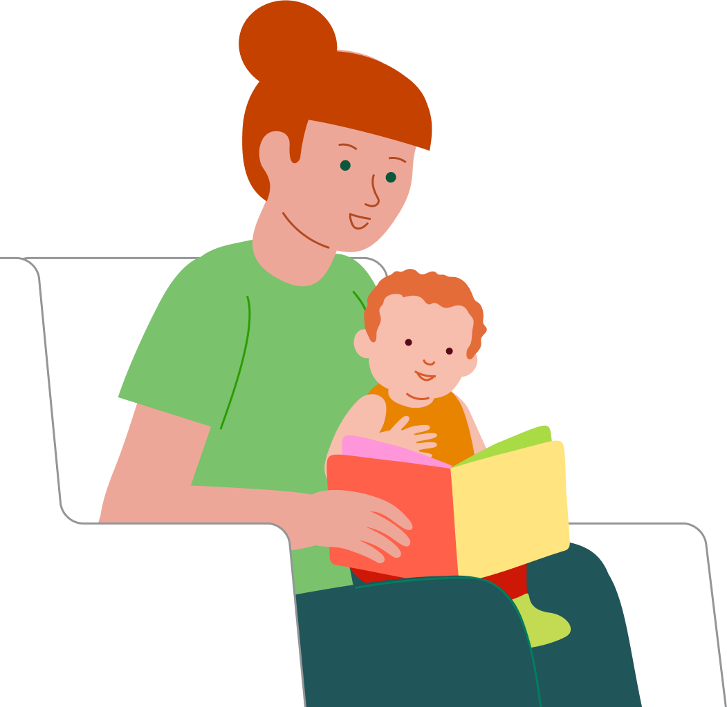 Exploring a “fluffy babies” book with touch-and-feel pages, step 3