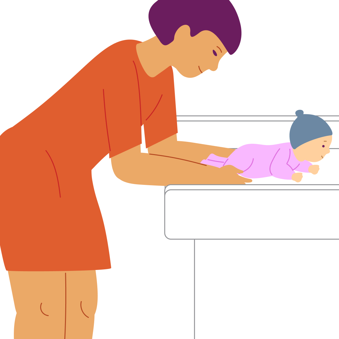 Where are our cheeks?”—turning to the voice, step 1